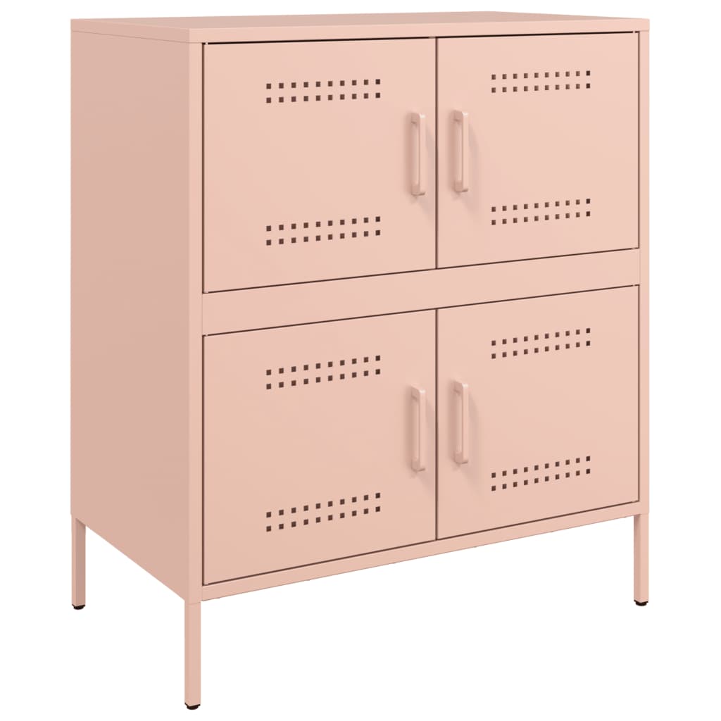 Sideboard Rosa 68x39x79 cm Stahl