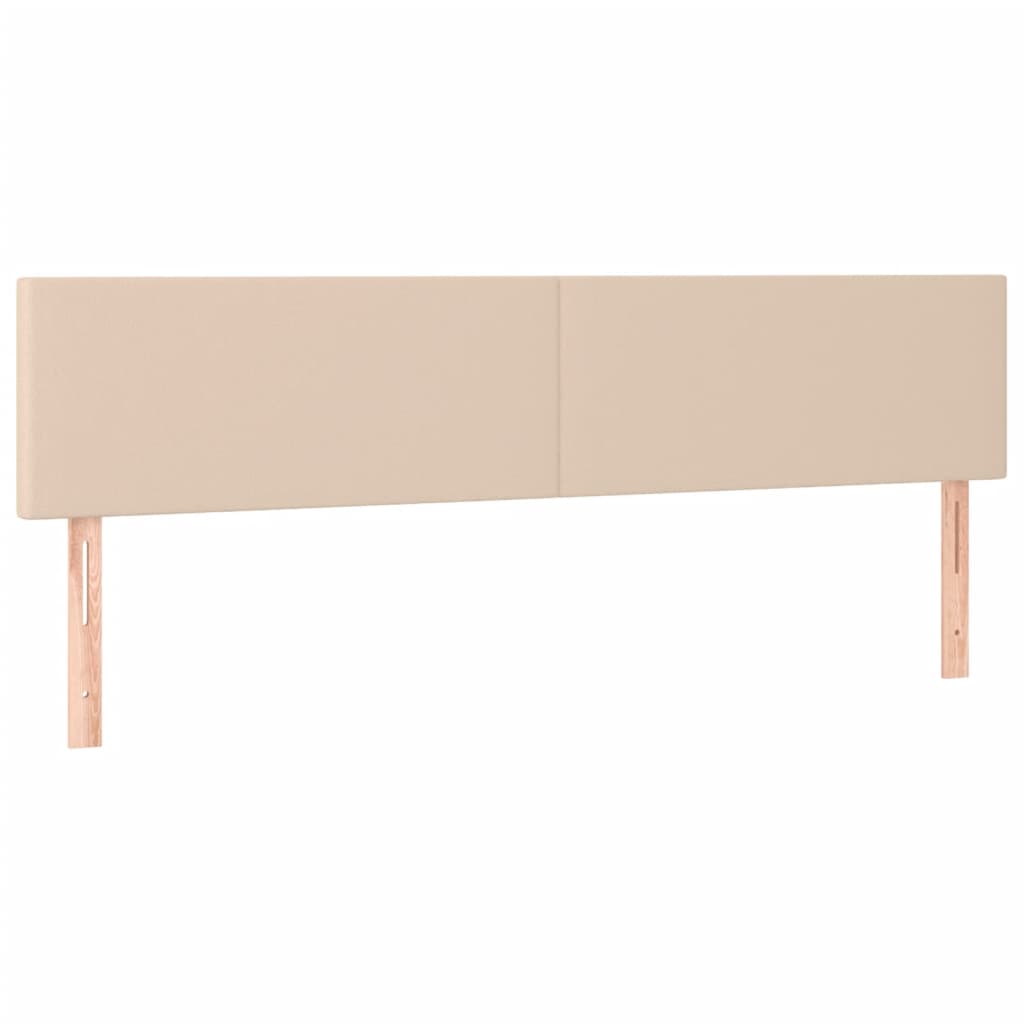 Boxspringbett Matratze Cappuccino-Braun 120x190 cm Kunstleder