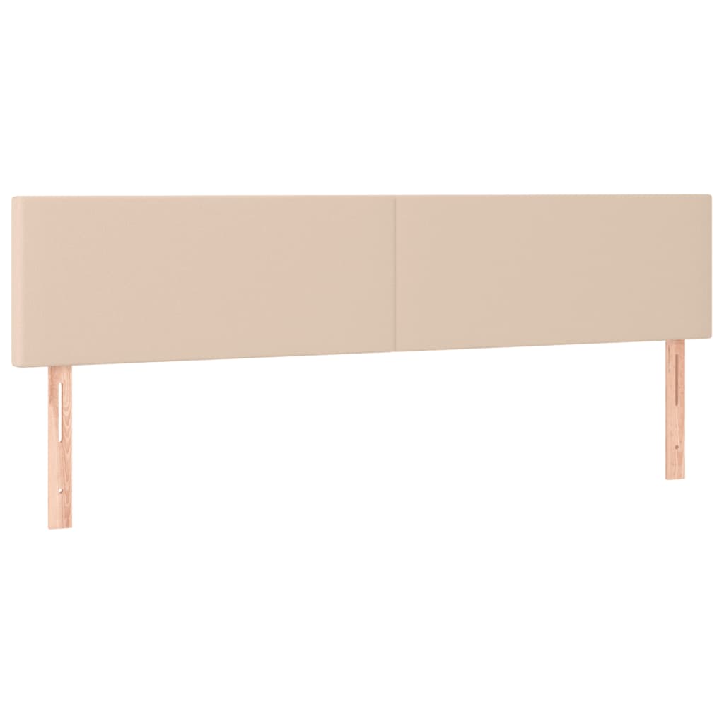 Bettgestell ohne Matratze Cappuccino-Braun 120x190cm Kunstleder