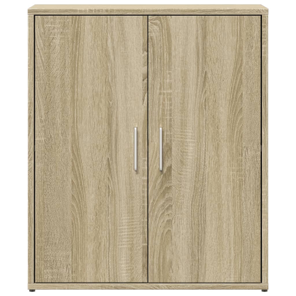 Sideboards 2 Stk. Sonoma-Eiche 60x31x70 cm Holzwerkstoff