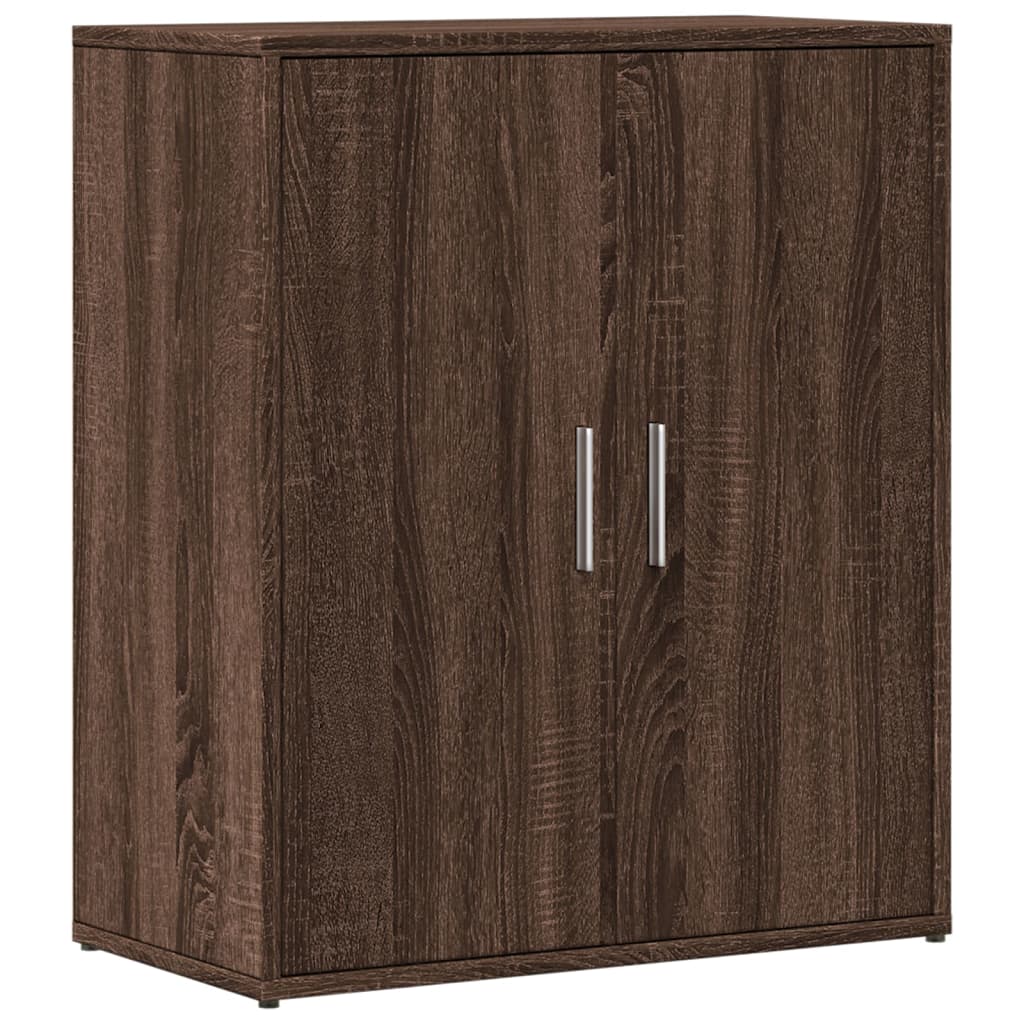 Sideboards 2 Stk. Braun Eichen-Optik 60x31x70 cm Holzwerkstoff