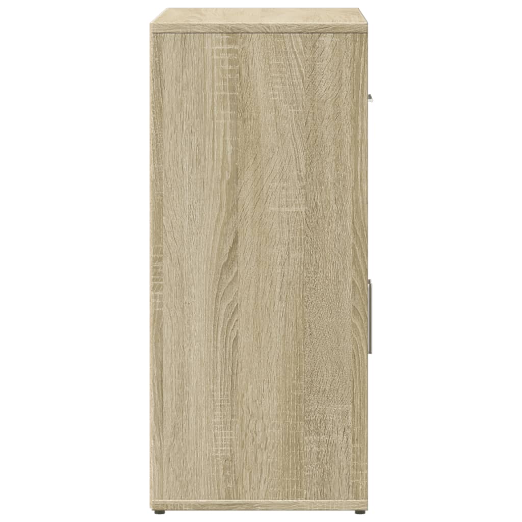 Sideboards 2 Stk. Sonoma-Eiche 60x31x70 cm Holzwerkstoff