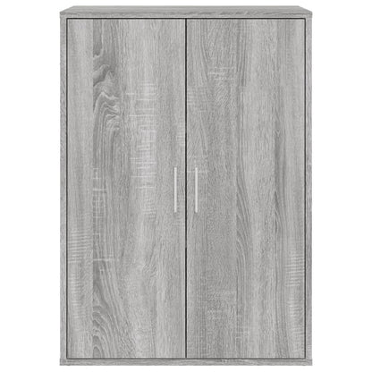 Sideboards 2 Stk. Grau Sonoma 60x31x84 cm Holzwerkstoff