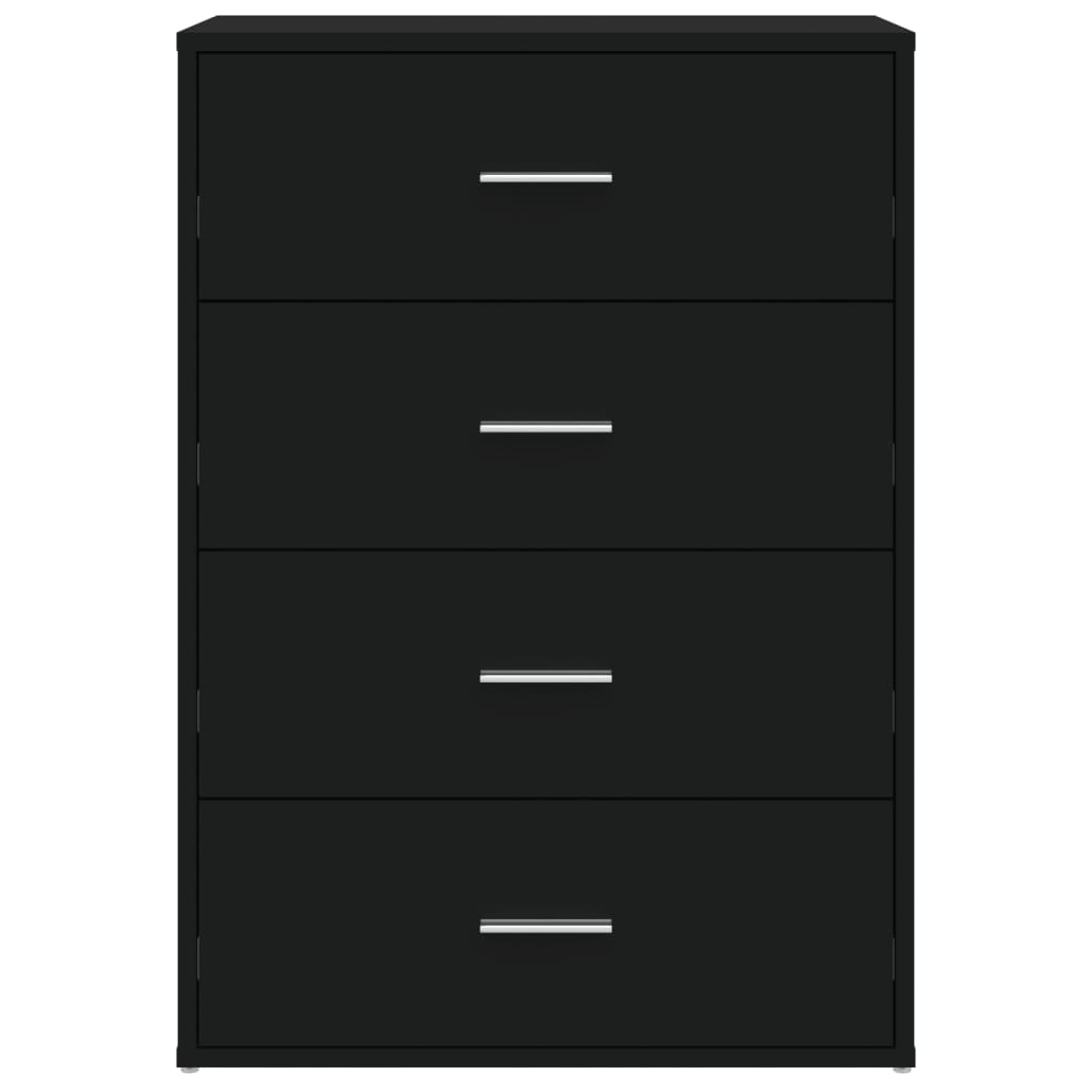 Sideboards 2 Stk. Schwarz 60x31x84 cm Holzwerkstoff