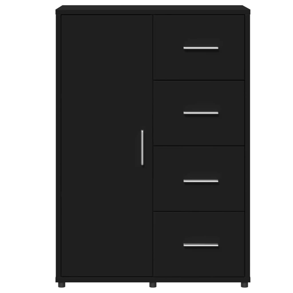 Sideboards 2 Stk. Schwarz 60x31x84 cm Holzwerkstoff