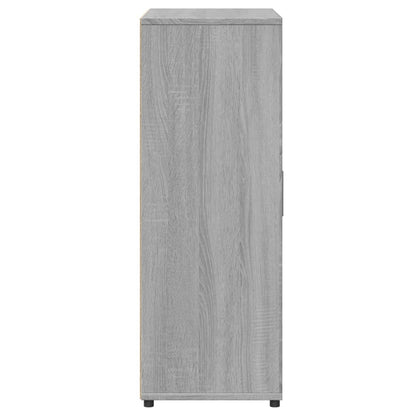Sideboards 2 Stk. Grau Sonoma 60x31x84 cm Holzwerkstoff