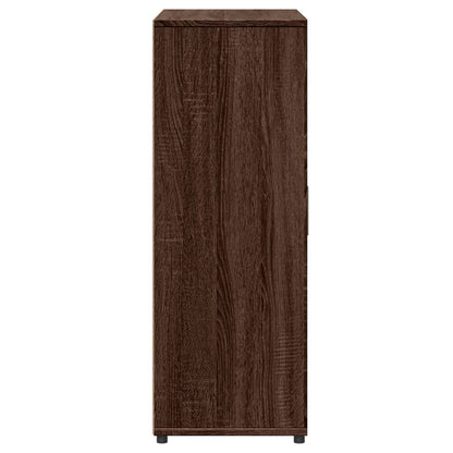 Sideboards 2 Stk. Braun Eichen-Optik 60x31x84 cm Holzwerkstoff