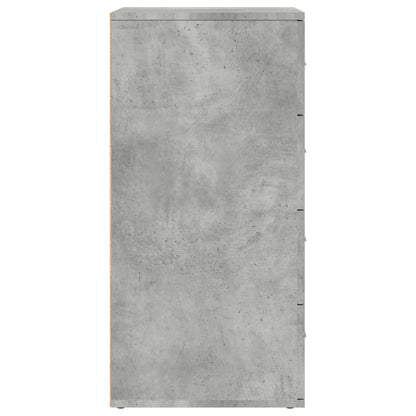 Sideboards 3 Stk. Betongrau Holzwerkstoff