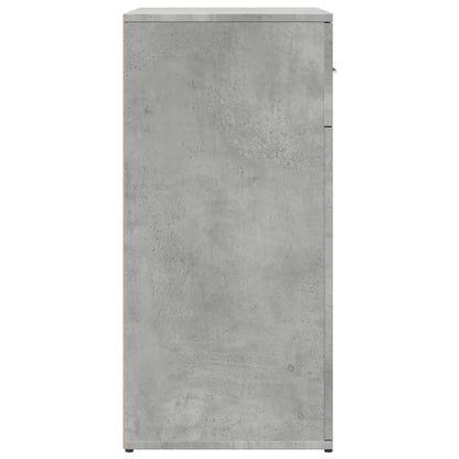 Sideboards 2 Stk. Betongrau 79x38x80 cm Holzwerkstoff