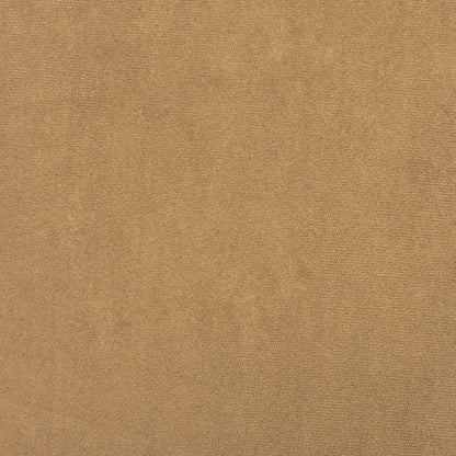 Sofa 3-Sitzer mit Zierkissen Braun 210 cm Samt