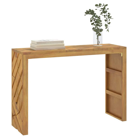 Konsolentisch 110x35x75 cm Massivholz Teak