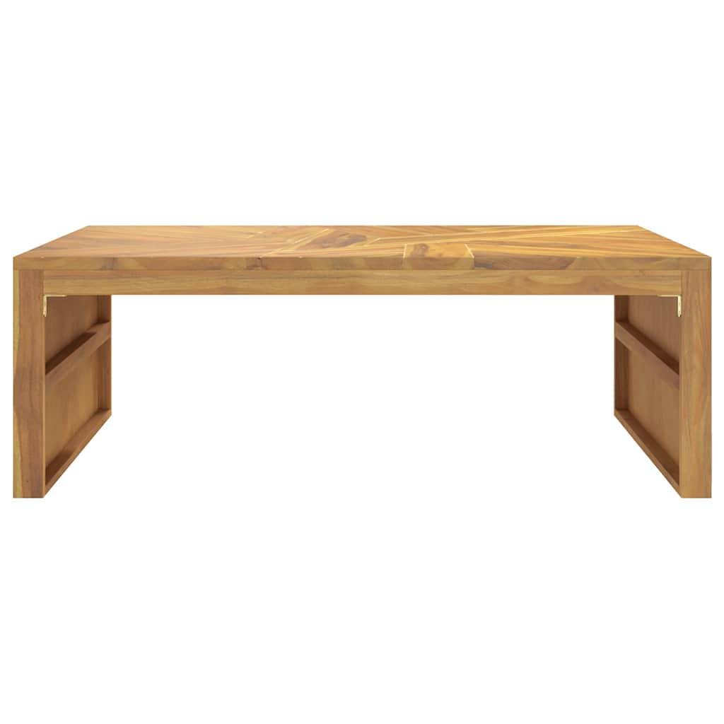 Couchtisch 110x60x38 cm Massivholz Teak