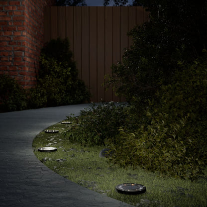 Solar-Bodenleuchten mit Erdspieß 4 Stk. Warmweiß