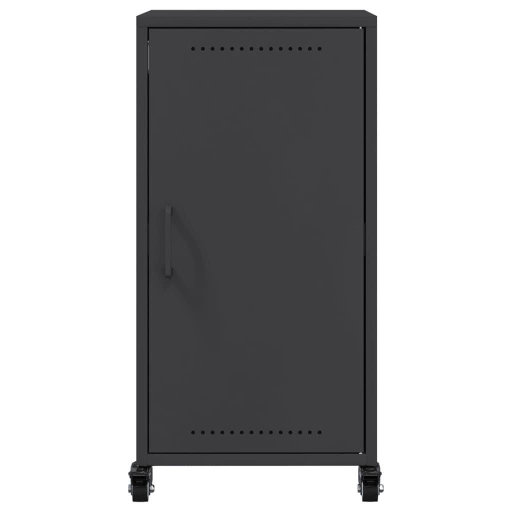 Sideboard Schwarz 36x39x72 cm Stahl