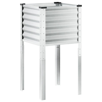 Gartenpflanzgefäß 45 x 45 x 88 cm Verwitterungsstahl