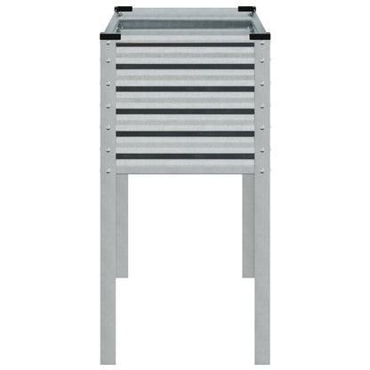 Garten-Pflanzgefäß 100 x 45 x 90 cm Verzinkter Stahl