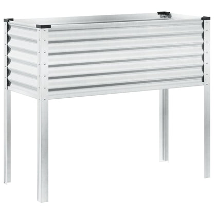 Gartenpflanzgefäß 100 x 45 x 90 cm Verwitterungsstahl