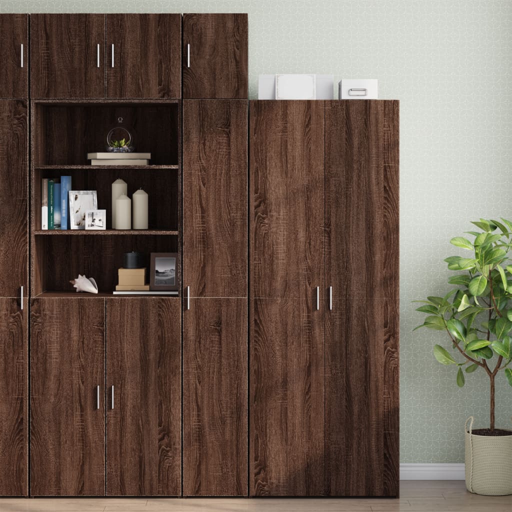 Wandschrank Braun Eichen-Optik 30x42,5x40 cm Holzwerkstoff