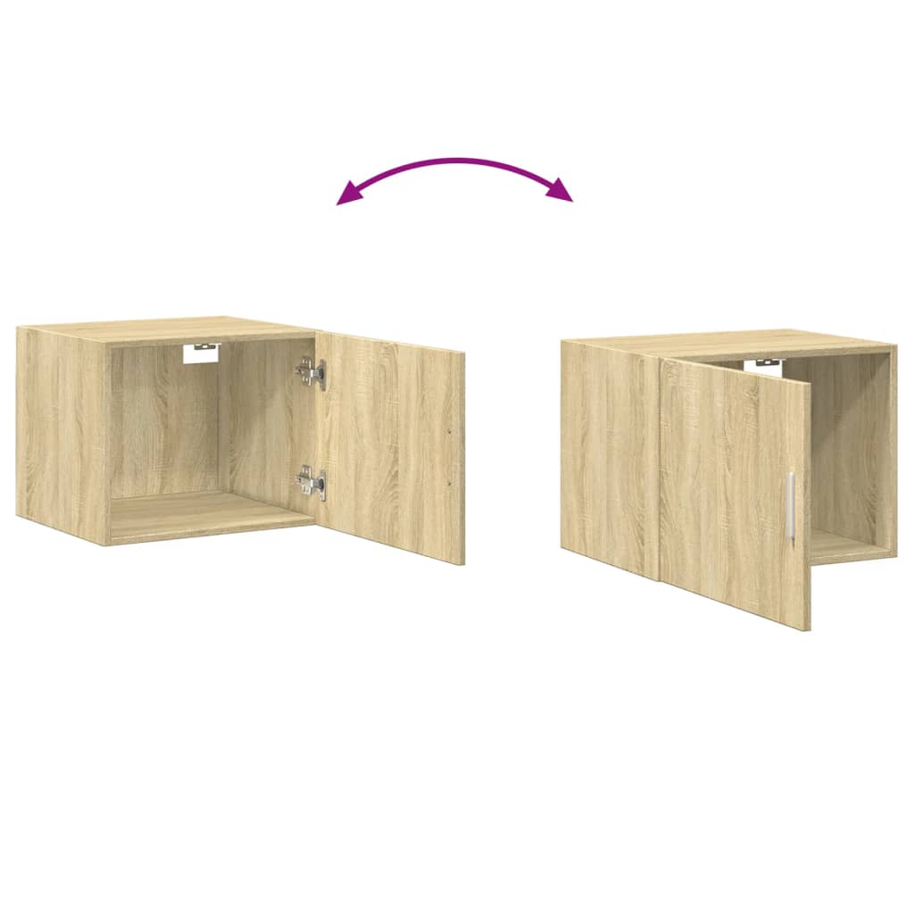 Wandschrank Sonoma-Eiche 50x42,5x40 cm Holzwerkstoff