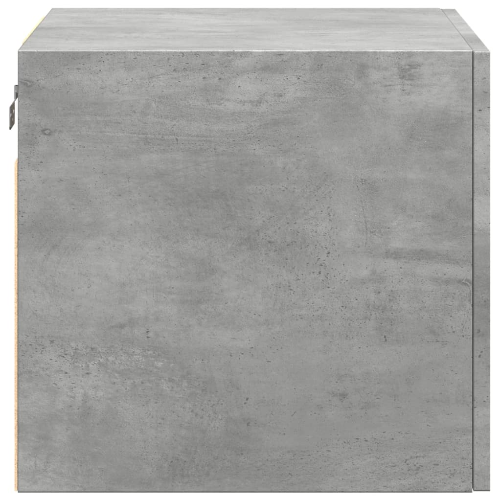 Wandschrank Betongrau 50x42,5x40 cm Holzwerkstoff