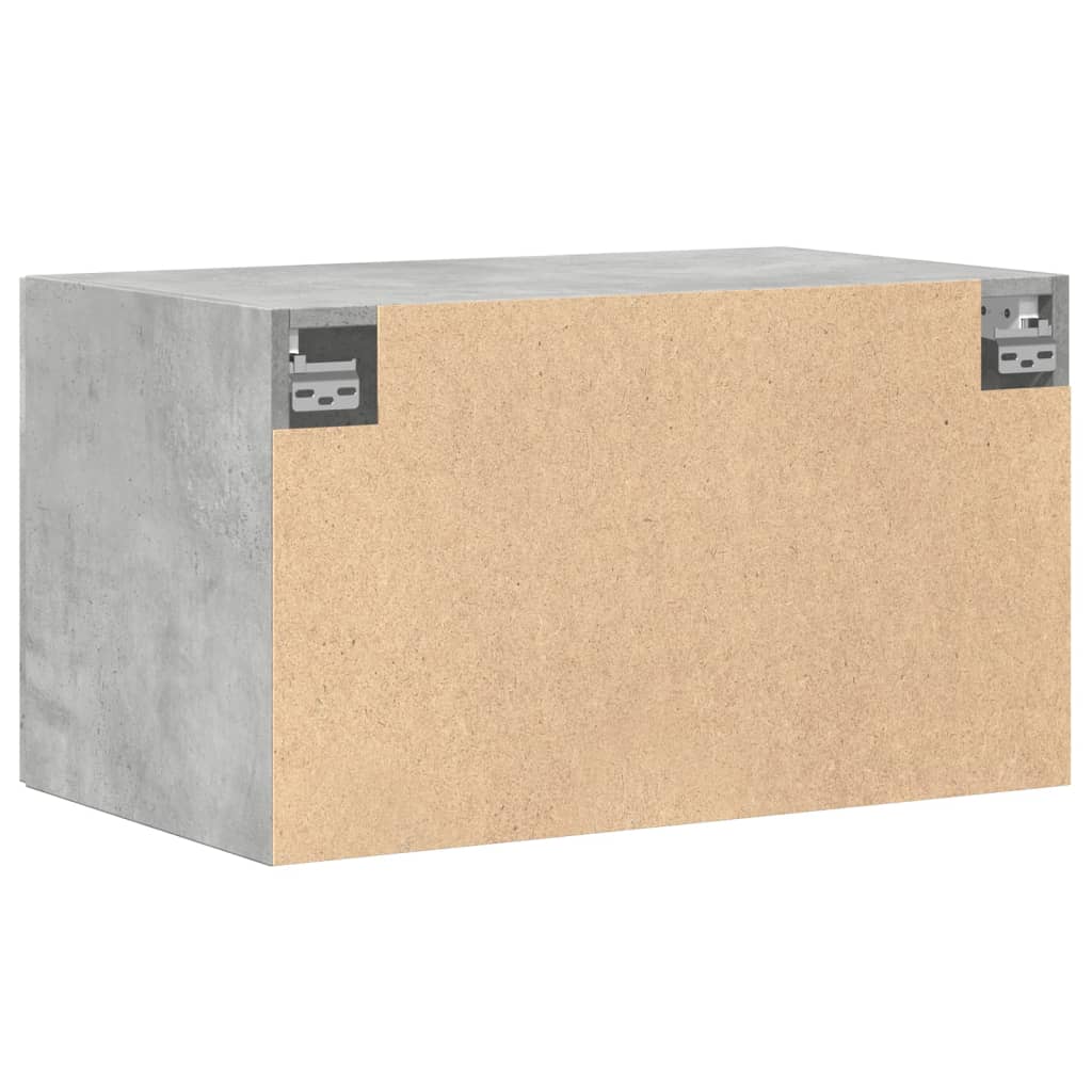 Wandschrank Betongrau 70x42,5x40 cm Holzwerkstoff