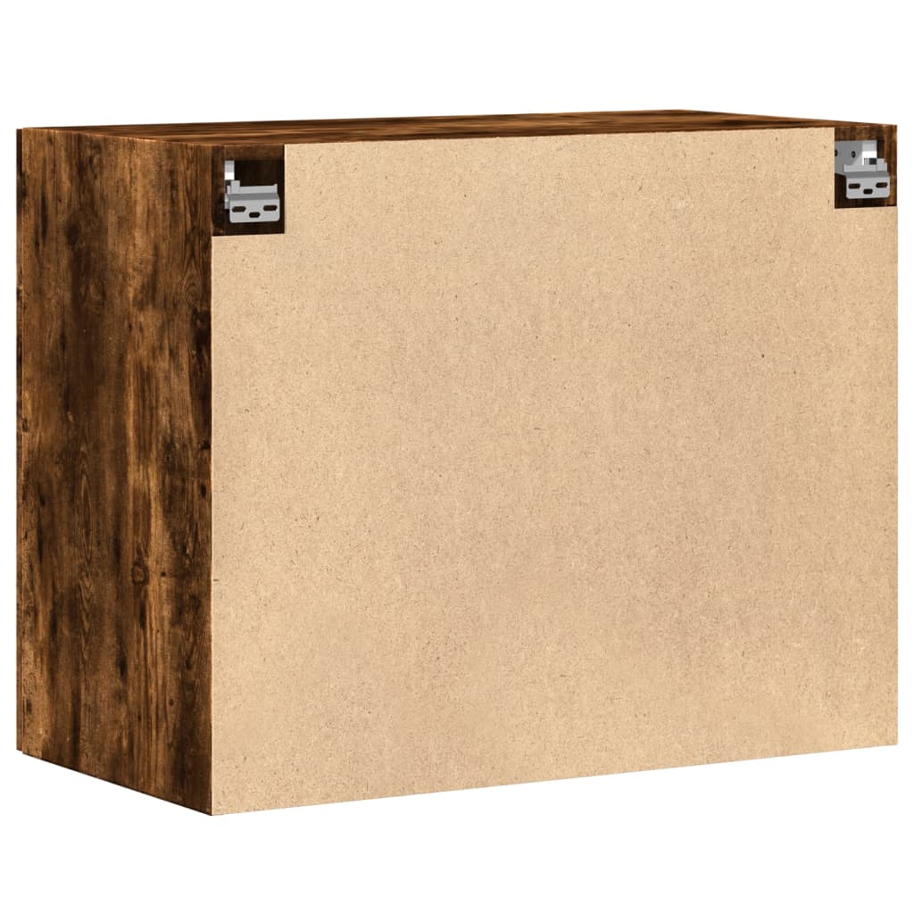 Wandschrank Räuchereiche 80x42,5x64 cm Holzwerkstoff