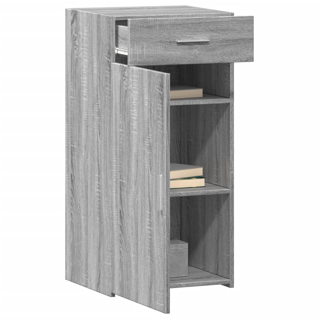 Sideboard Grau Sonoma 45x42,5x93 cm Holzwerkstoff