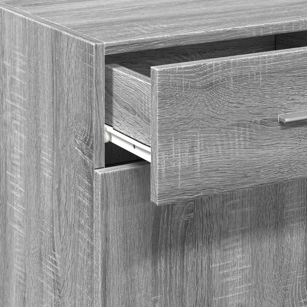 Sideboard Grau Sonoma 45x42,5x93 cm Holzwerkstoff