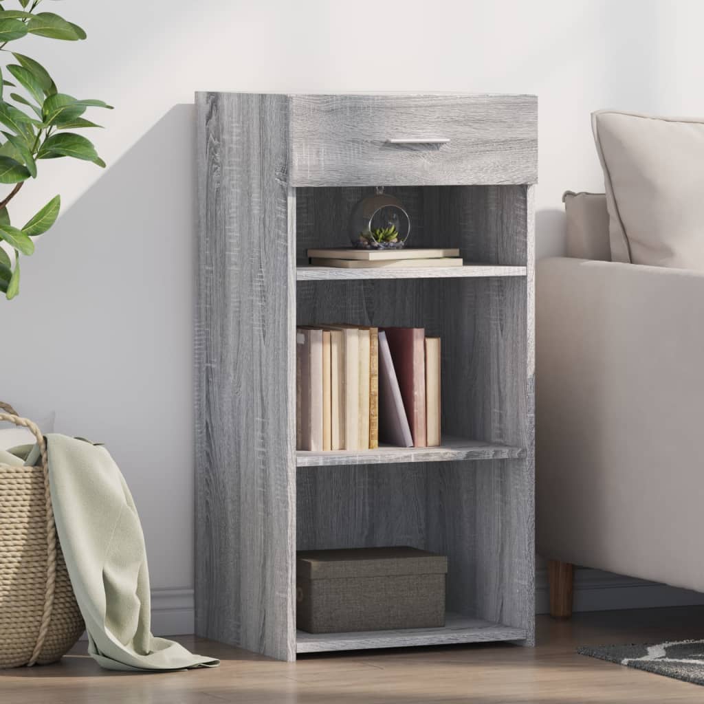 Sideboard Grau Sonoma 45x42,5x93 cm Holzwerkstoff