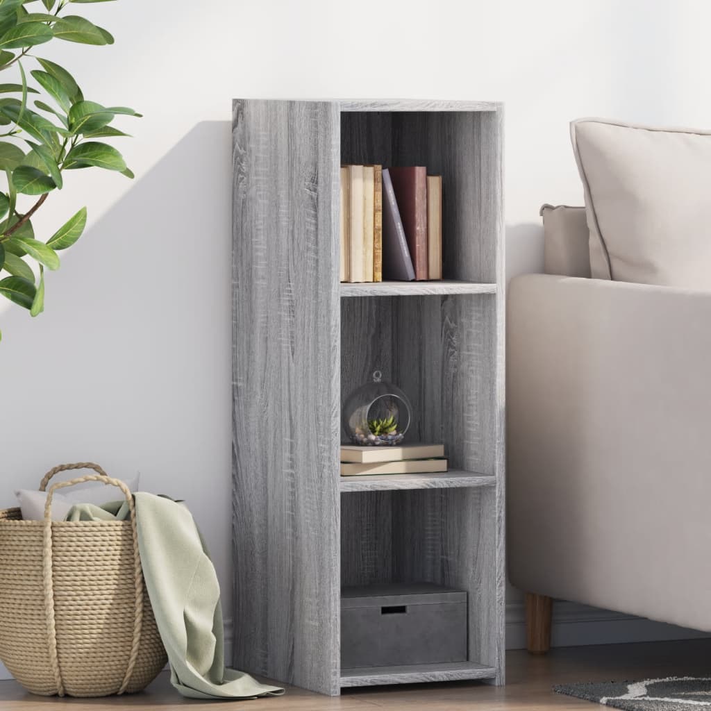 Sideboard Grau Sonoma 30x41x93 cm Holzwerkstoff