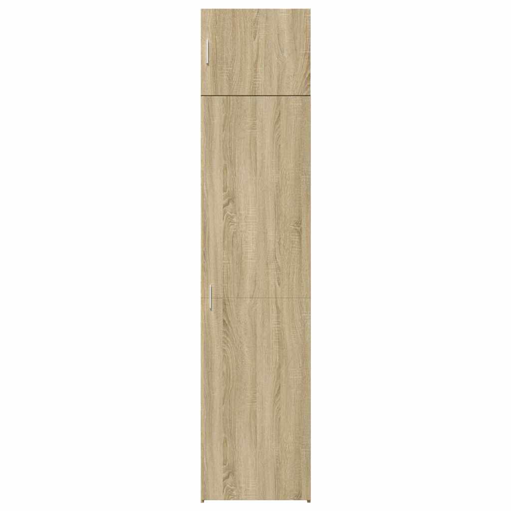 Hochschrank Schmal Sonoma-Eiche 50x42,5x225 cm Holzwerkstoff