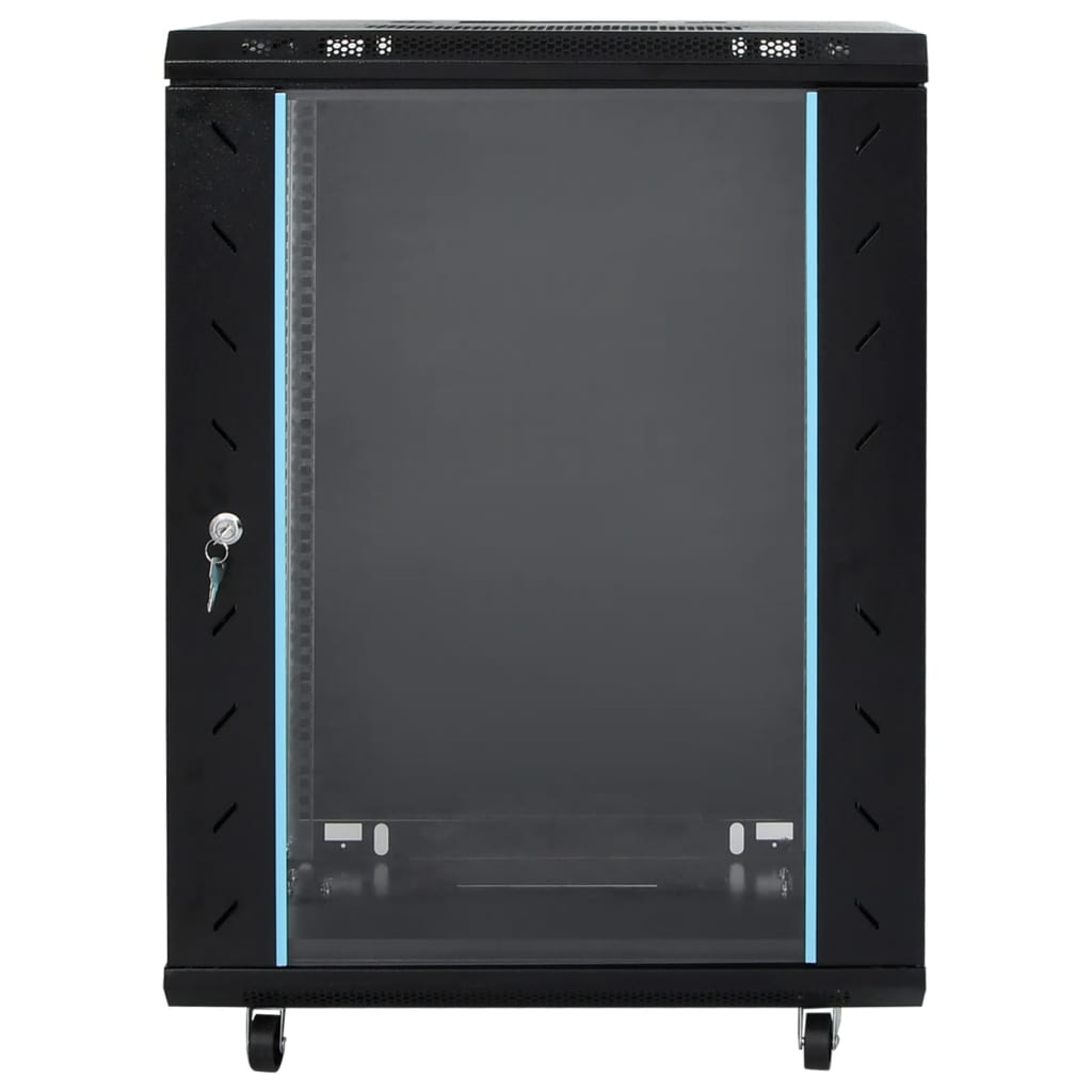 15U Netzwerkschrank auf Rollen 19" IP20 60x45x86 cm