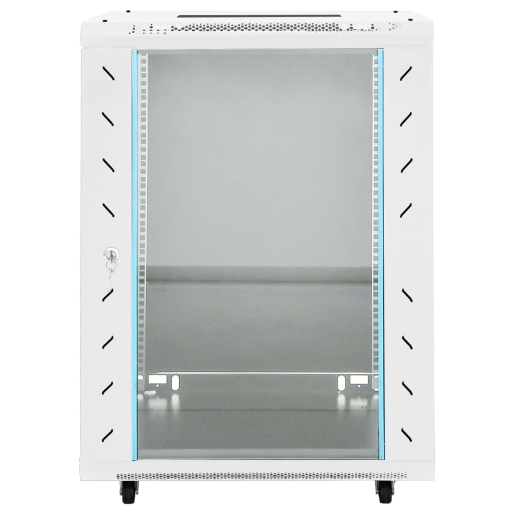 15U Netzwerkschrank auf Rollen 19" IP20 60x45x86 cm