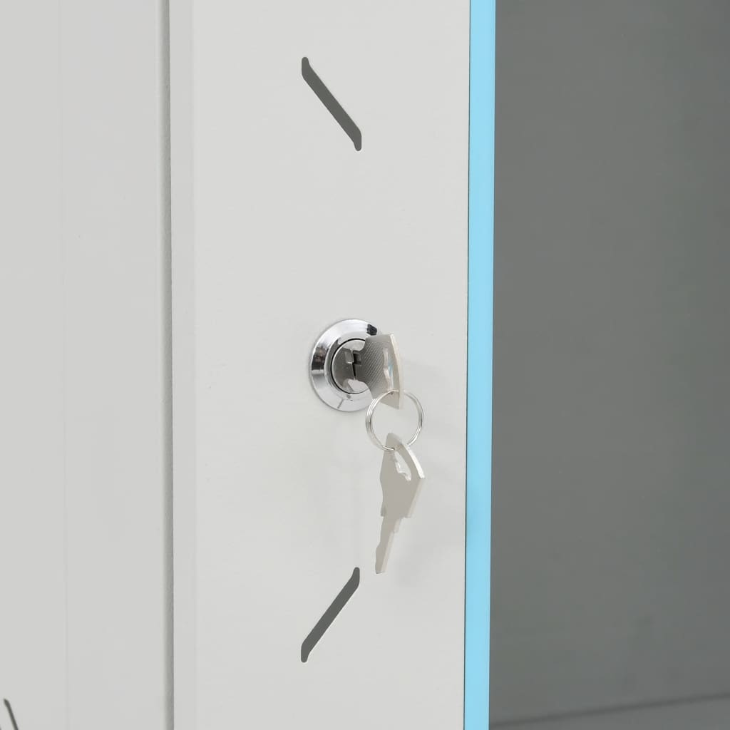 15U Netzwerkschrank auf Rollen 19" IP20 60x45x86 cm