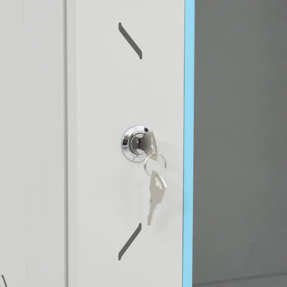 15U Netzwerkschrank auf Rollen 19" IP20 60x45x86 cm