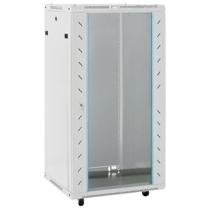 22U Netzwerkschrank auf Rollen 19" IP20 60x60x120 cm