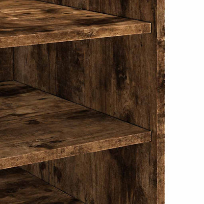 Nachttisch Räuchereiche 45x50x50 cm Holzwerkstoff