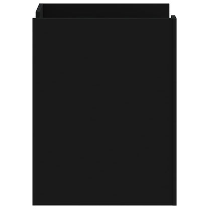 Nachttisch Schwarz 45x50x65 cm Holzwerkstoff