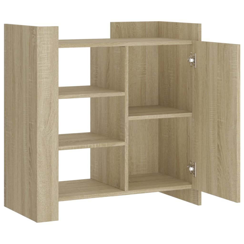 Sideboard Sonoma-Eiche 73,5x35x75 cm Holzwerkstoff