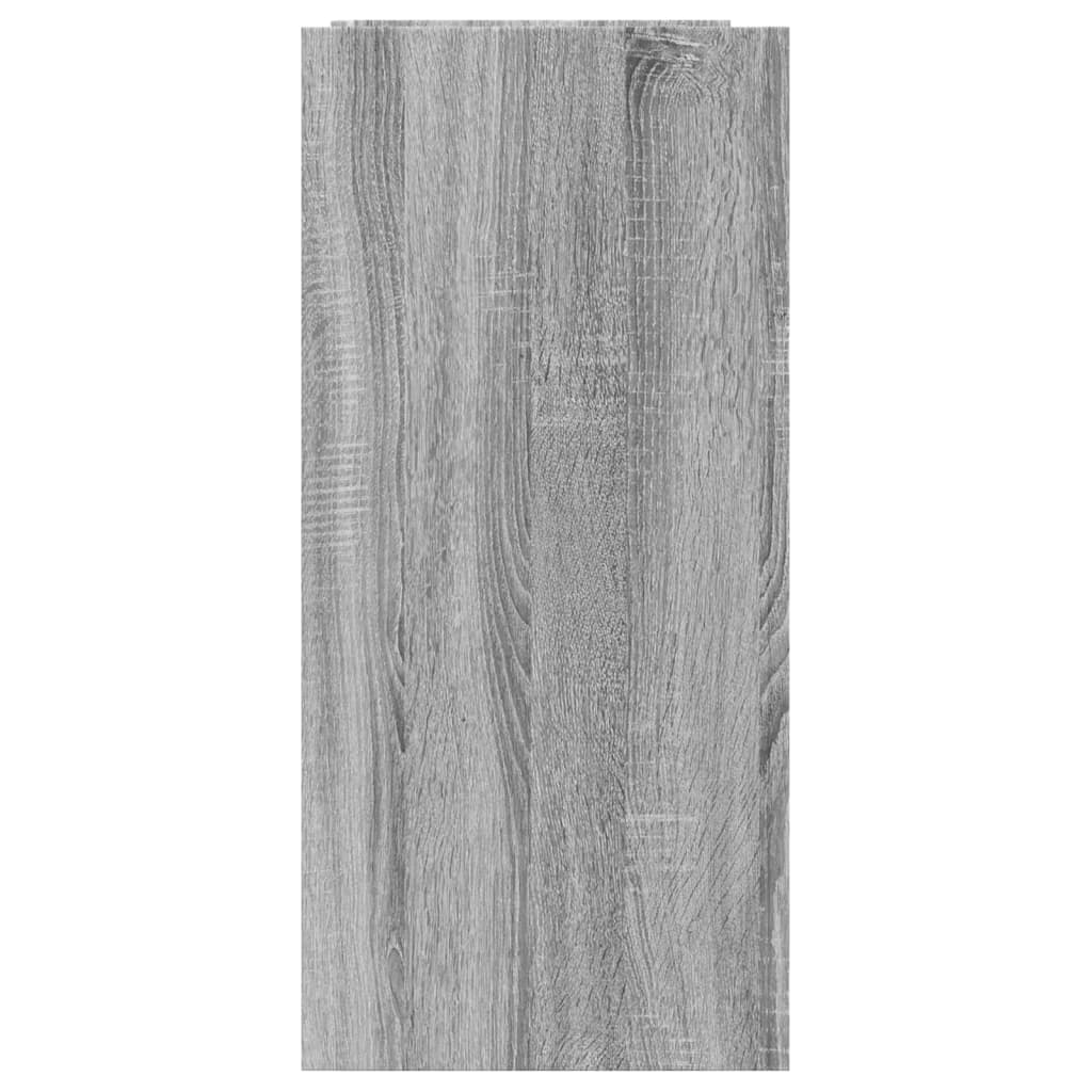 Sideboard Grau Sonoma 100x35x75 cm Holzwerkstoff