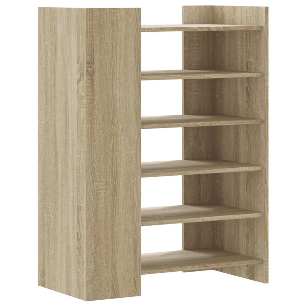 Schuhschrank Sonoma-Eiche 74,5x37,5x100 cm Holzwerkstoff