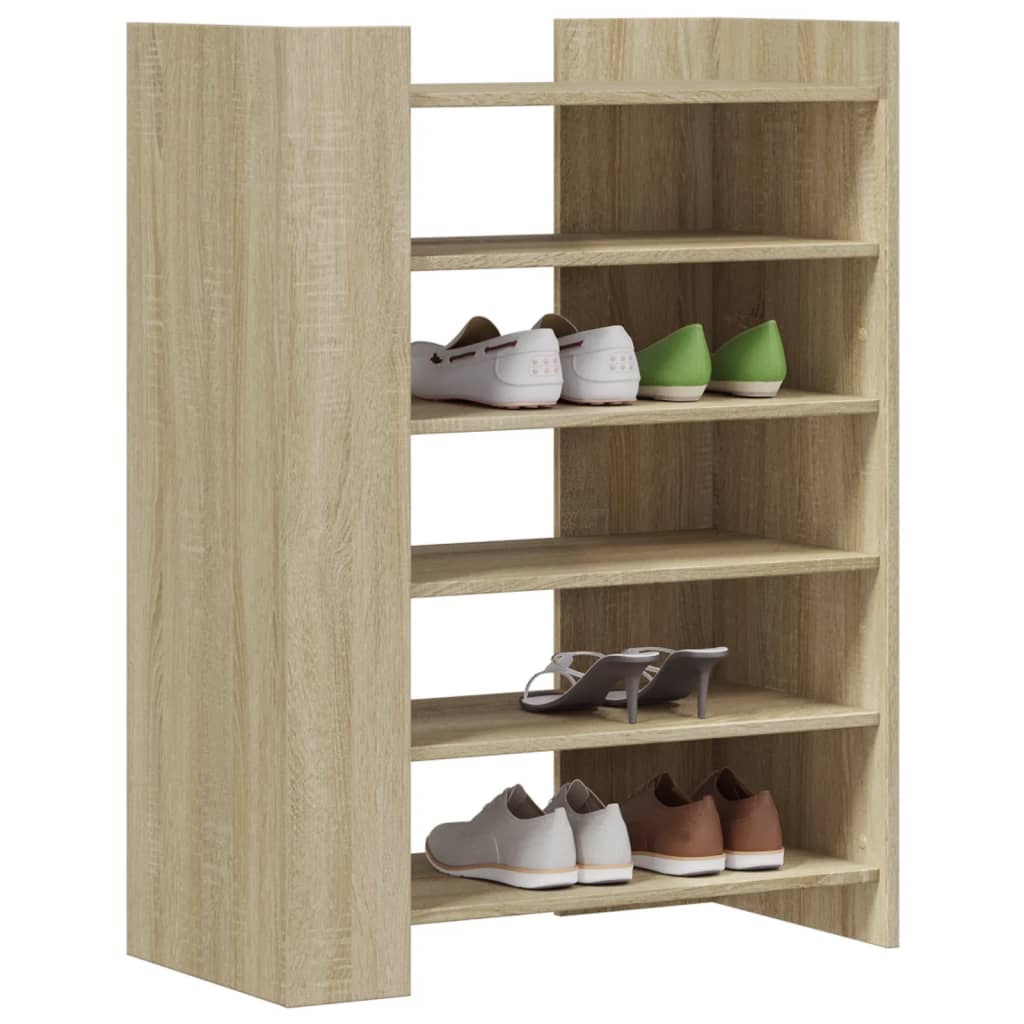 Schuhschrank Sonoma-Eiche 74,5x37,5x100 cm Holzwerkstoff