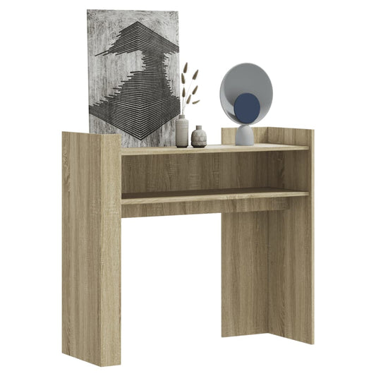 Konsolentisch Sonoma-Eiche 100x35x90 cm Holzwerkstoff