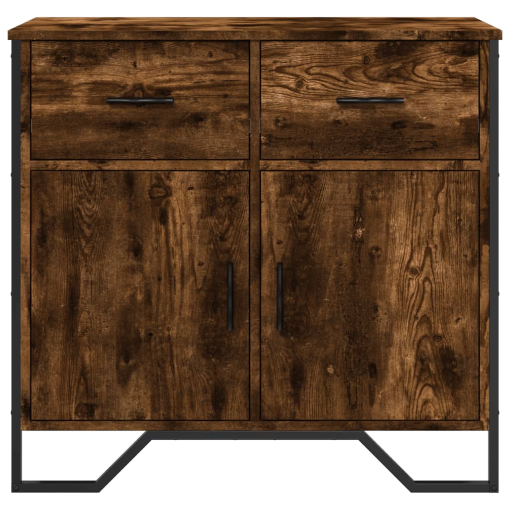 Sideboard Räuchereiche 79,5x35,5x74,5 cm Holzwerkstoff