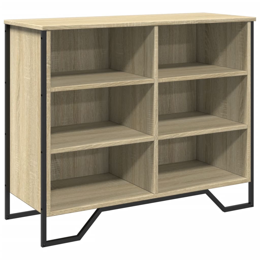 Sideboard Sonoma-Eiche 91x35,5x74,5 cm Holzwerkstoff