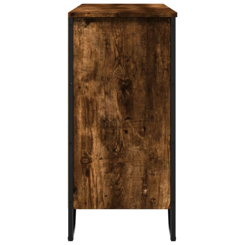 Sideboard Räuchereiche 91x35,5x74,5 cm Holzwerkstoff