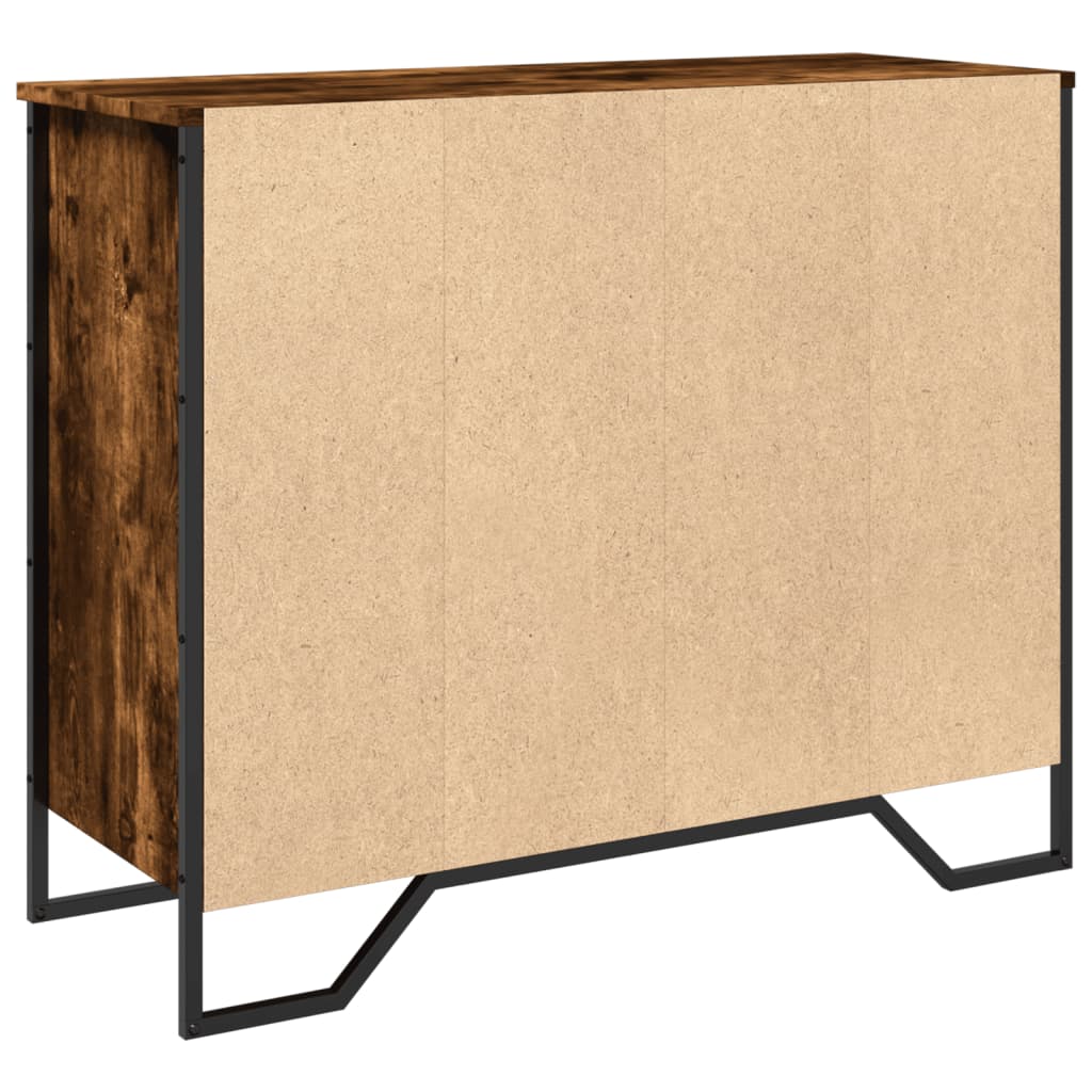 Sideboard Räuchereiche 91x35,5x74,5 cm Holzwerkstoff