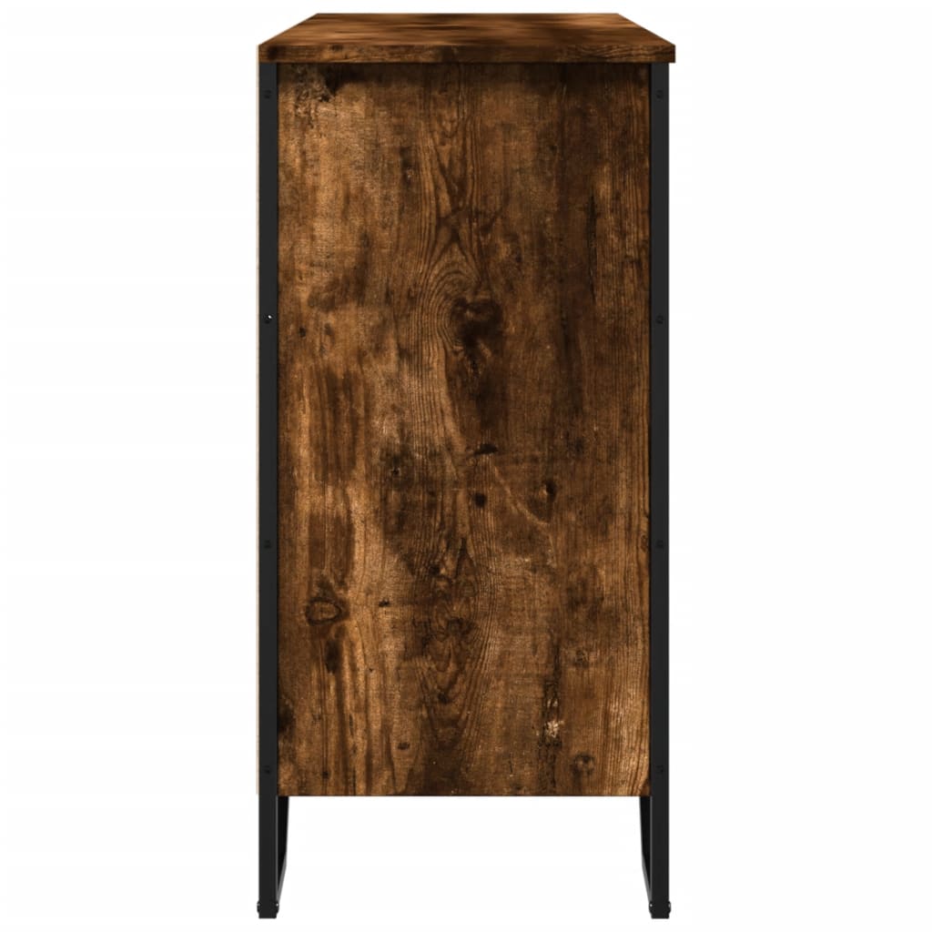 Sideboard Räuchereiche 101x35,5x74,5 cm Holzwerkstoff