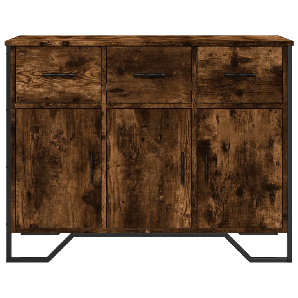 Sideboard Räuchereiche 97x32,5x74,5 cm Holzwerkstoff