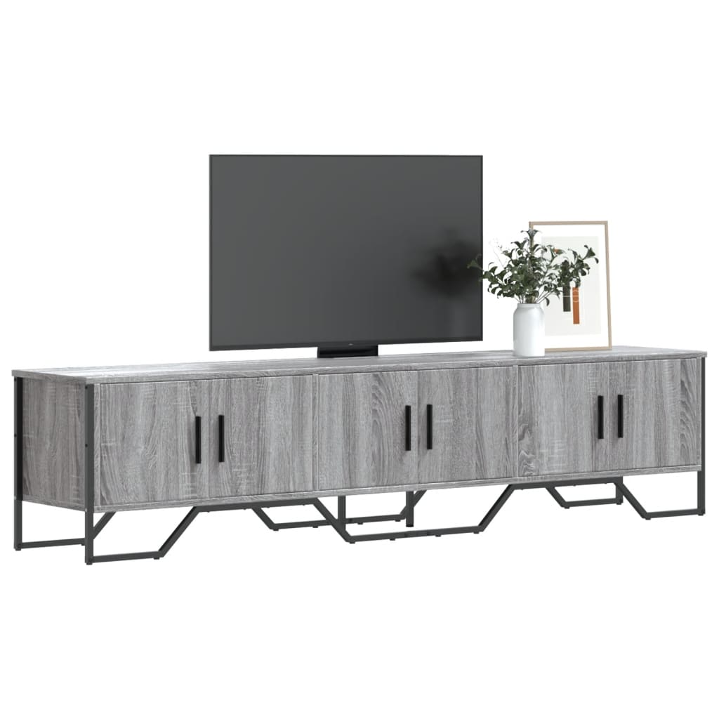 TV-Schrank Grau Sonoma 180x34x41 cm Holzwerkstoff